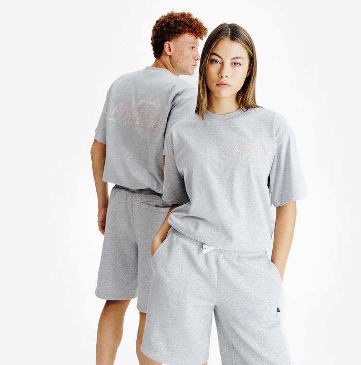 Actual product image Decathlon T-Shirt mit Grafik - grau meliert (M)