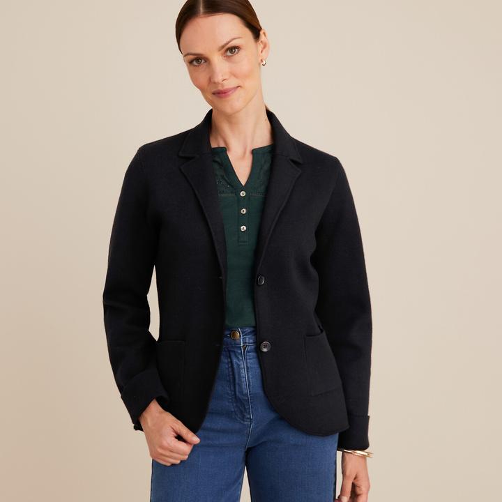 Anne Weyburn Kurzer Strickblazer (52)