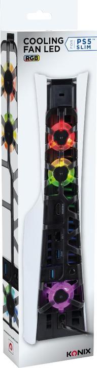 Produktbild Konix LED Cooling Fan RGB Slim (PS5)