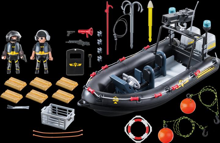 Produktbild Playmobil SEK-Schlauchboot (9362)