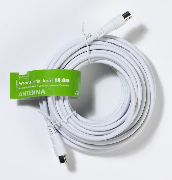 Image du produit Vivanco Coaxst. Couplage coaxial (75 dB, Câble d'antenne)