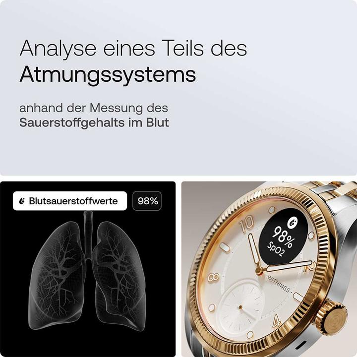 Image du produit Withings Scanwatch Nova Or brillant (39 mm)