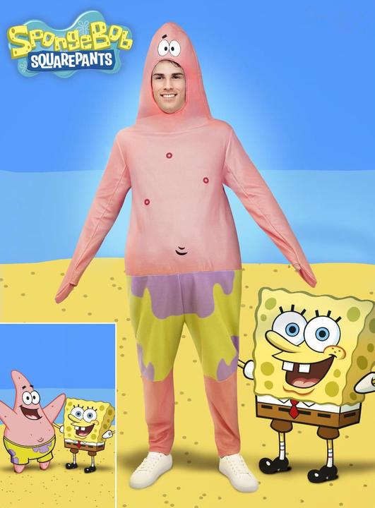 Produktbild Metamorph Spongebob Schwammkopf – Patrick Kostüm - Fasching (L, XL)