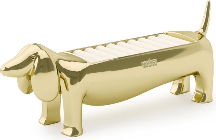 Produktbild Umbra Dachsie Ringhalter, Moderner Ringhalter in Form eines Dackels für 9 Ringe