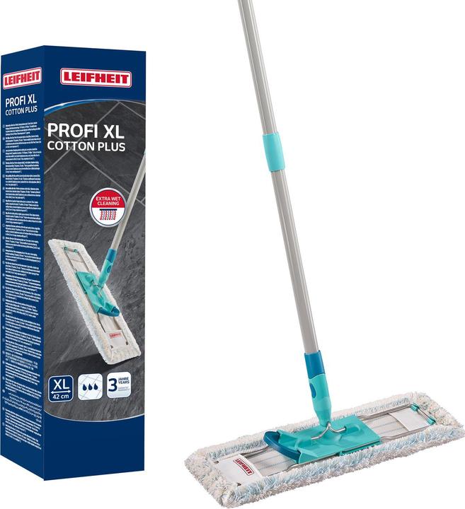 Actual product image Leifheit Floor mop Profi XL cotton plus (box) (1 pcs.)