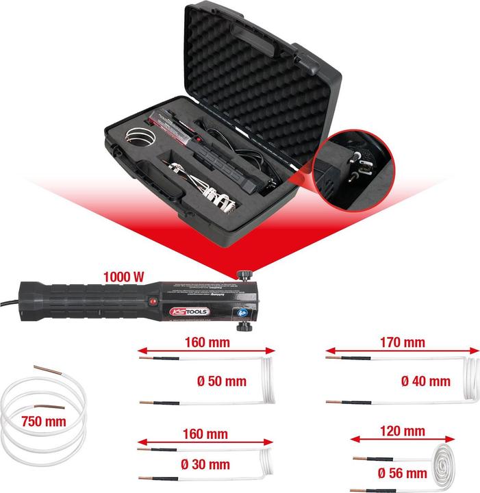 Produktbild KS Tools Induktions-Heizpistolen-Satz