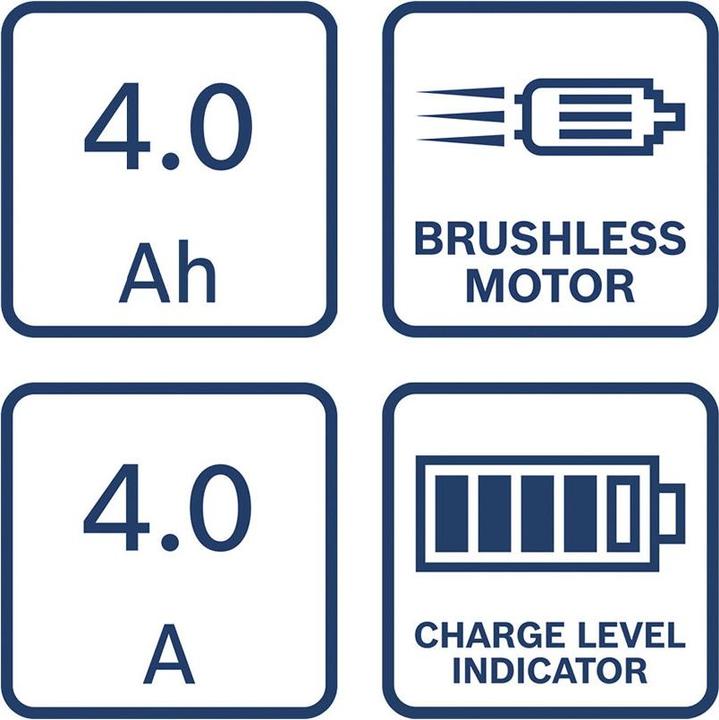 Image du produit Bosch Professional 2-Tool Set GSR 18V-45 / GWS 18V-8 / 2x Akku GBA 18V 4.0Ah inkl. Tasche