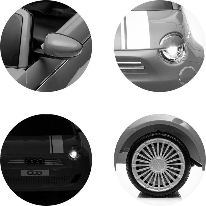 Actual product image Chipolino Kinder Elektroauto Fiat 500 (12 V)