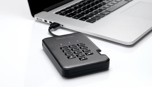 Actual product image iStorage diskAshur Pro2 SSD 16TB FIPS (16000 GB)