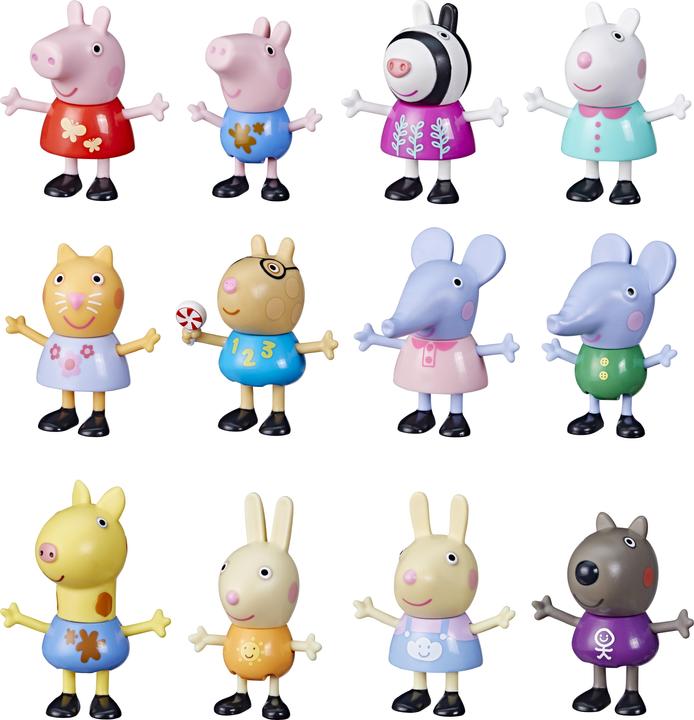 Hasbro Peppa's playground friends surprise pack, 1 of 12 surprise figures to collect, from
