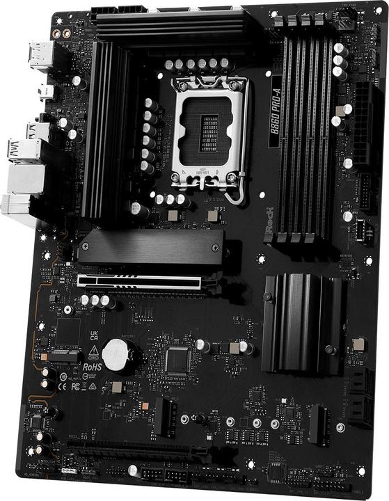 Actual product image AsRock B860 Pro-A DDR5 Intel S retail (LGA 1851, Intel B860, ATX)
