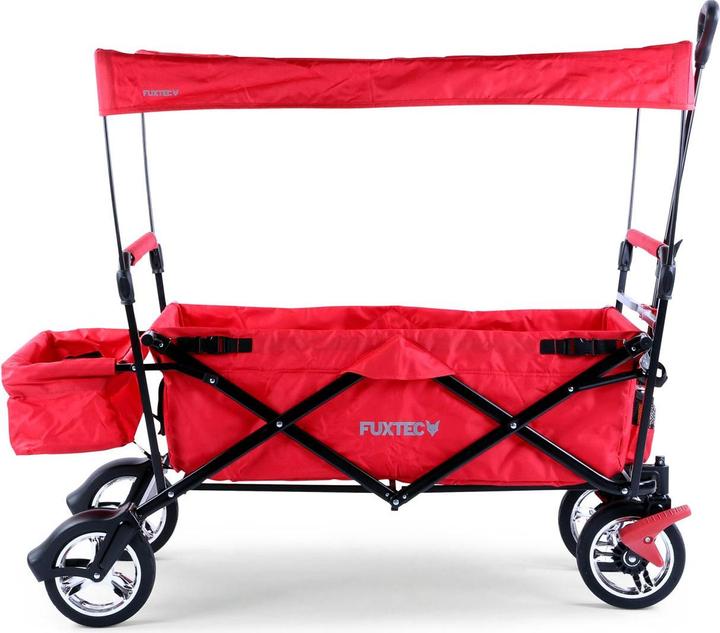 Actual product image Fuxtec Bollerwagen FX-CT500 mit Sonnendach ROT
