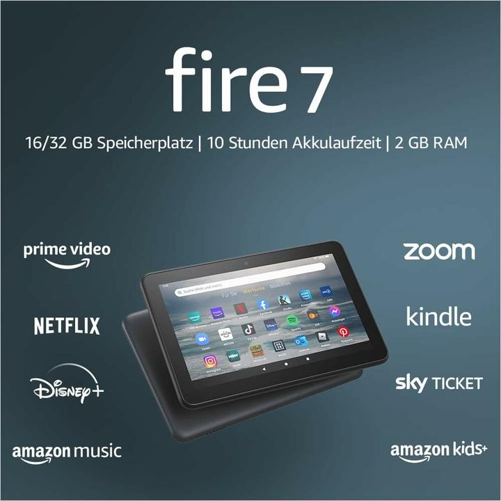 Productafbeelding Amazon Fire 7 32GB (7", 32 GB, Zwart)