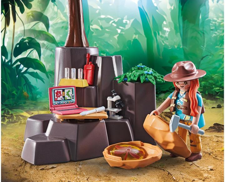 Actual product image Playmobil Brachiosaurus encounter with hovercraft (71819, Playmobil dinos)