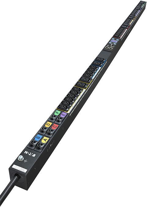 Produktbild Eaton Rack PDU Metered G3 0U 32A 400V (30)C13 & (12)C19 Cord Length (3 meter) IEC309