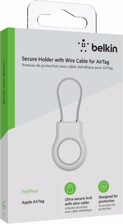Immagine prodotto Belkin AirTag Anhänger mit Drahtseil