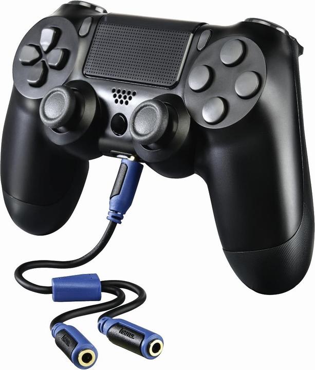 Actual product image Hama Super Soft for PS4 (0.09 m, 3.5mm jack (AUX))