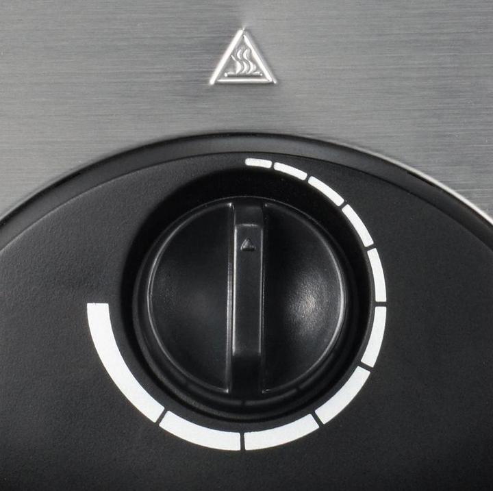 Actual product image Severin 2103 stainless steel brushed-black, 1300 W, heart-shaped, number of wafers 5