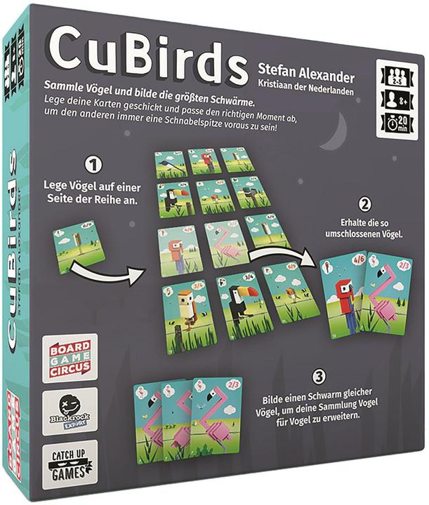 Actual product image Board Game Circus CuBirds (German)