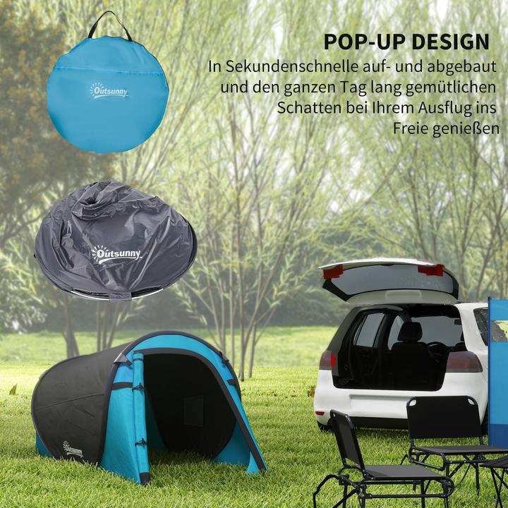 Produktbild Jamb Pop up Zelt für 1-2 Personen (Wurfzelt, 2.85 kg, 2 Personen)