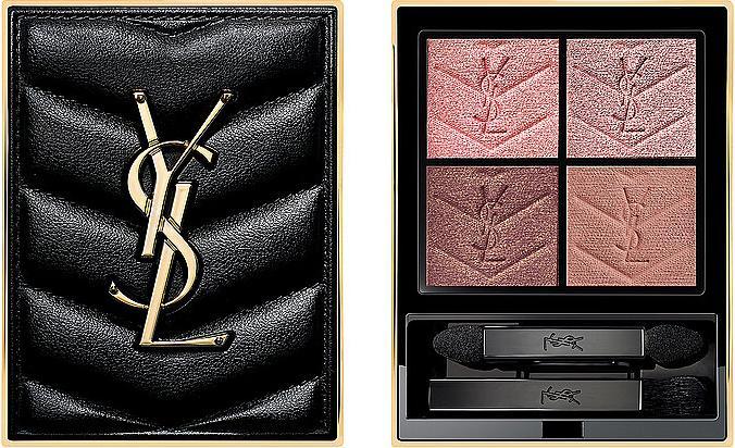 Actual product image Yves Saint Laurent Couture Mini Clutch 400 Babylone Roses (Babylone Roses)