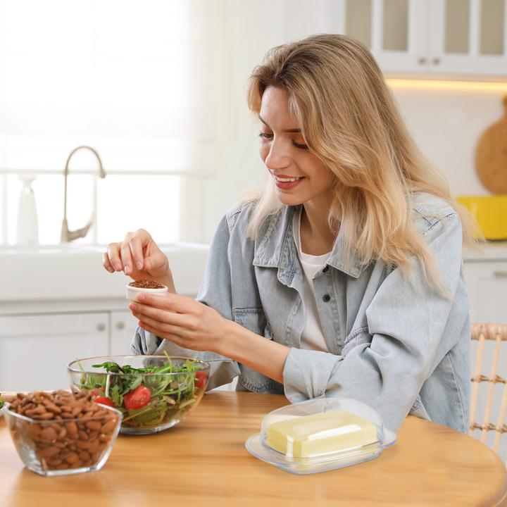 Actual product image Relaxdays 3x butter dish