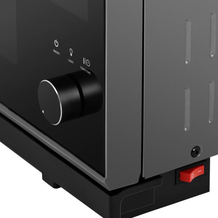 Produktbild Royal Catering Dampfbackofen silber Konvektomat Kombidämpfer Backofen mit Dampfgarer 2100 W