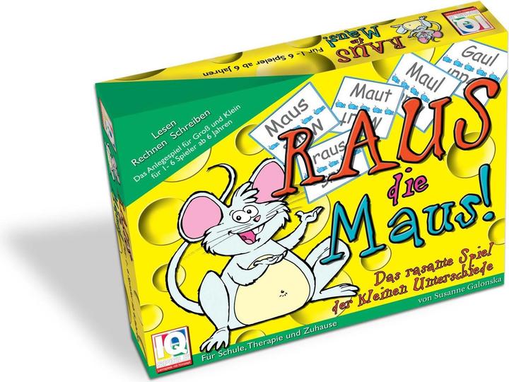 Produktbild IQ-Spiele Raus die Maus! (Deutsch)