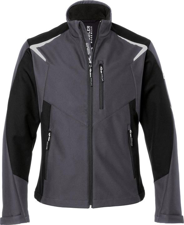 Kübler Jacke Ultrashell BODYFORCE anthrazit/schwarz Form 1625 Grösse XS (XS)
