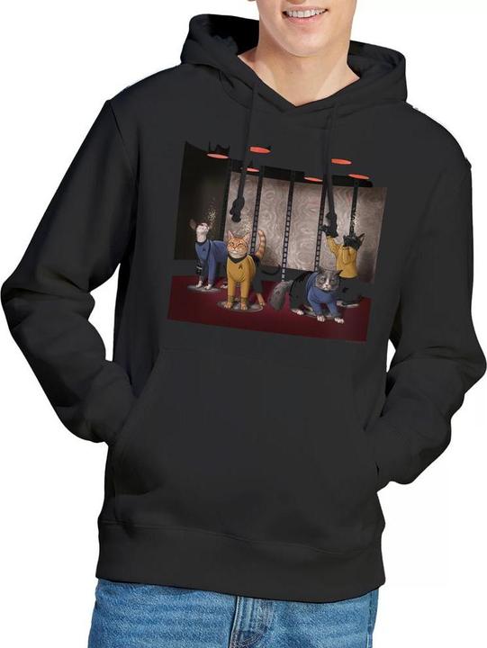 Immagine prodotto Beam Meow Up Felpa con Cappuccio Uomo (S)