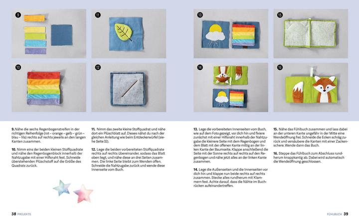 Produktbild Das Montessori-Nähbuch - Spielerisch wachsen und Selbständigkeit fördern (Deutsch)