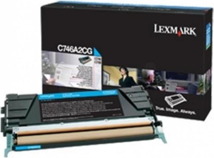 Lexmark Toner cyan Orig.Nr. C746A3CG (C)