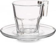 Image du produit Pasabahce set 6 tasses à café + assiette casablanca 70ml (70 ml, 6 x)