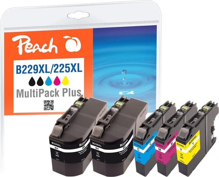 Peach B229XL/225XL MultiPack Plus (M, C, Y, BK)