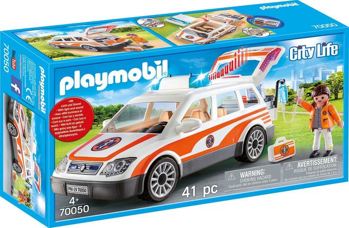 Produktbild Playmobil Notarzt-PKW (70050)