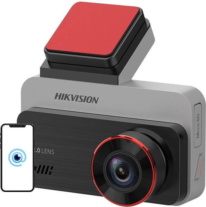 Actual product image Hikvision Dash camera C200S WiFi 2K 1800P (Wi-Fi, Built-in microphone, Accelerometer, 2K)