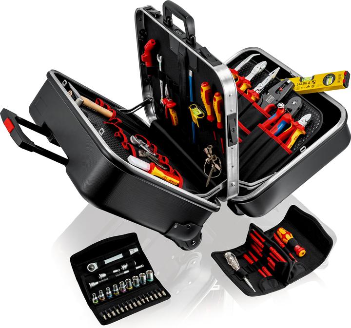 Actual product image Knipex Tool Case BIG Twin Move Electric (63 pieces)