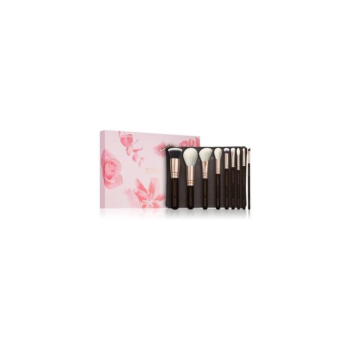 Actual product image Zoeva Brush gift set 9 brushes + 1 bag 24.0cm x 18.0cm / 9 pcs. (Set)