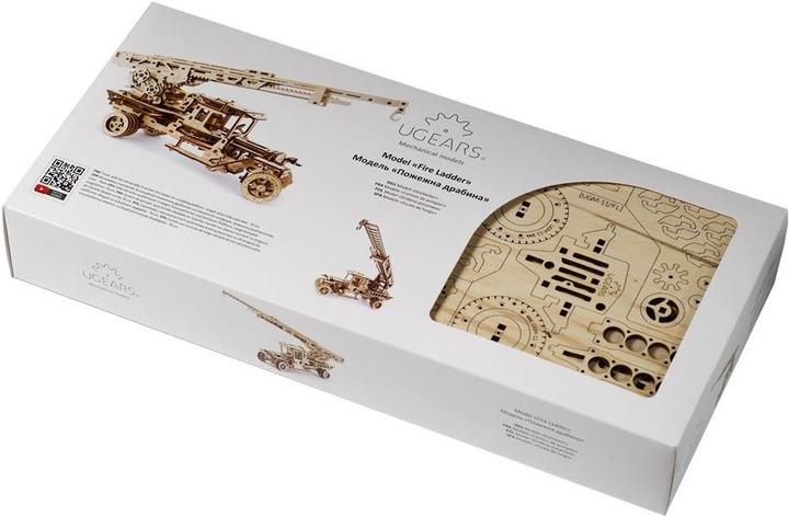 Actual product image Ugears Fire engine