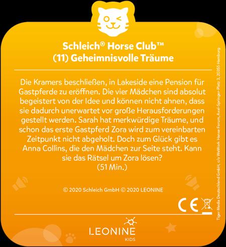 Immagine prodotto Tigermedia Tigercard- Schleich Horse Club (11): sogni misteriosi (Tedesco)