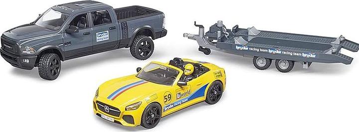Actual product image Bruder RAM 2500 Power Wagon & Roadster
