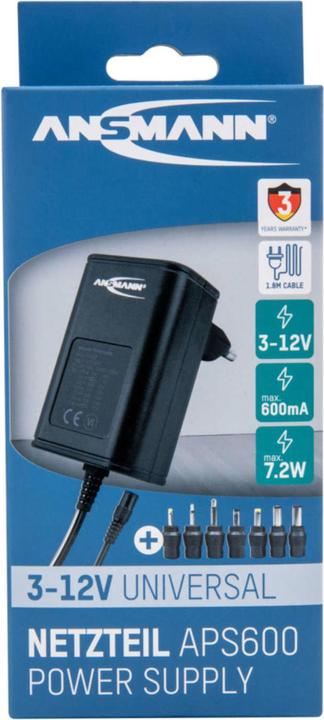 Actual product image Ansmann APS 600 max. 7.2 W NEW 1201-022