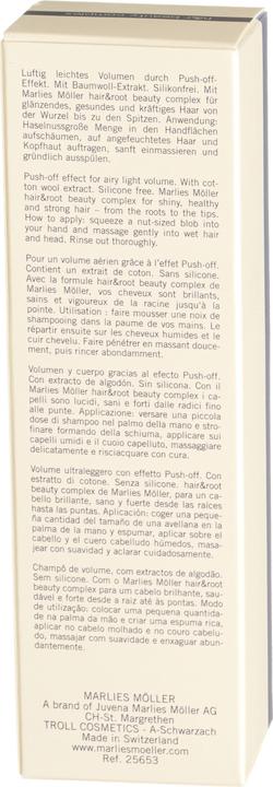 Actual product image Marlies Möller Daily Volume (200 ml, Liquid shampoo)