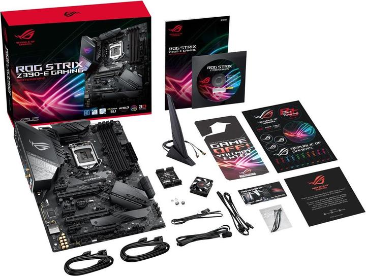 Produktbild ASUS ROG Strix Z390-E Gaming (LGA 1151, Intel Z390, ATX)