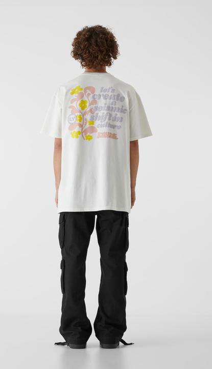 Actual product image Lost Youth LY TEE - FLOWERS - 159753 (XXL)