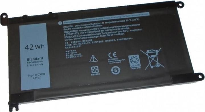 Image du produit Vistaport Batterie pour Dell Inspiron 13/15/17/Latitude 13/Vostro 14 (3 cellules, 3680 mAh)