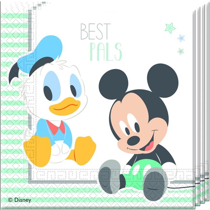 Disney Serviettes de table (16 x, 33 x 33 cm)