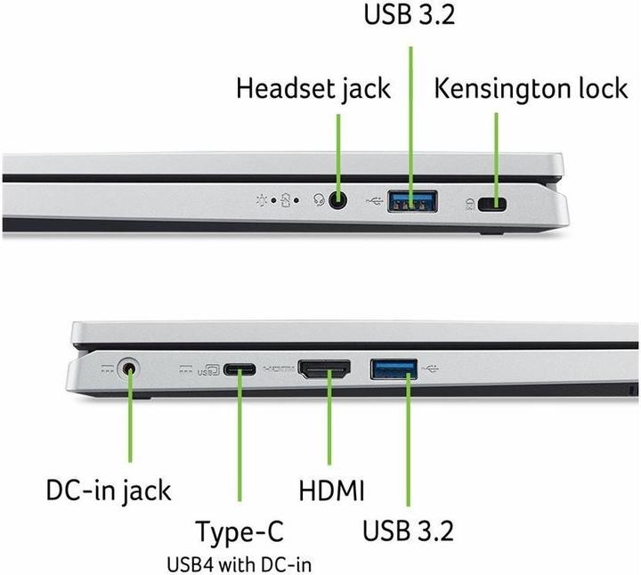 Produktbild Acer Aspire Go 14 (14", AMD Ryzen 5 7520U, 16 GB, 512 GB, DE)