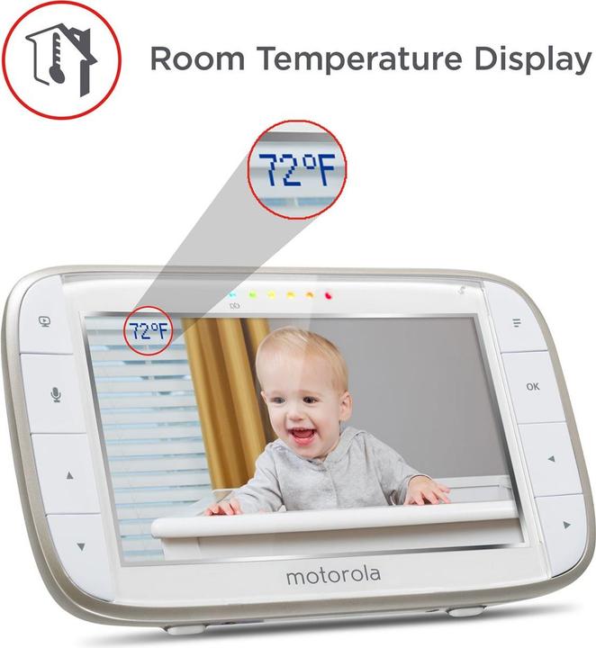 Produktbild Motorola MBP 845 Connect (Babyphone mit Kamera, 300 m)