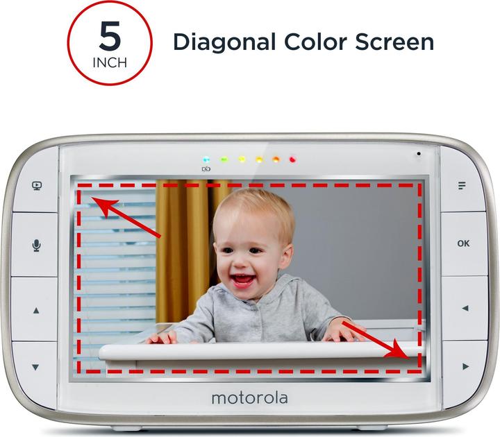 Produktbild Motorola MBP 845 Connect (Babyphone mit Kamera, 300 m)